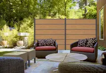 Beispiel für Sichtschutz