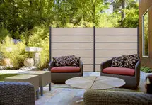 Beispiel für Sichtschutz