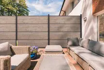 Beispiel für Sichtschutz