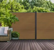 Beispiel für Sichtschutz