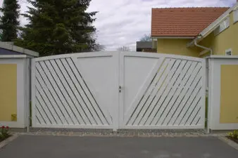 Bild von einem Zaunsystem aus Aluminium