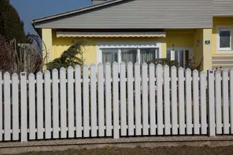 Bild von einem Zaunsystem aus Aluminium